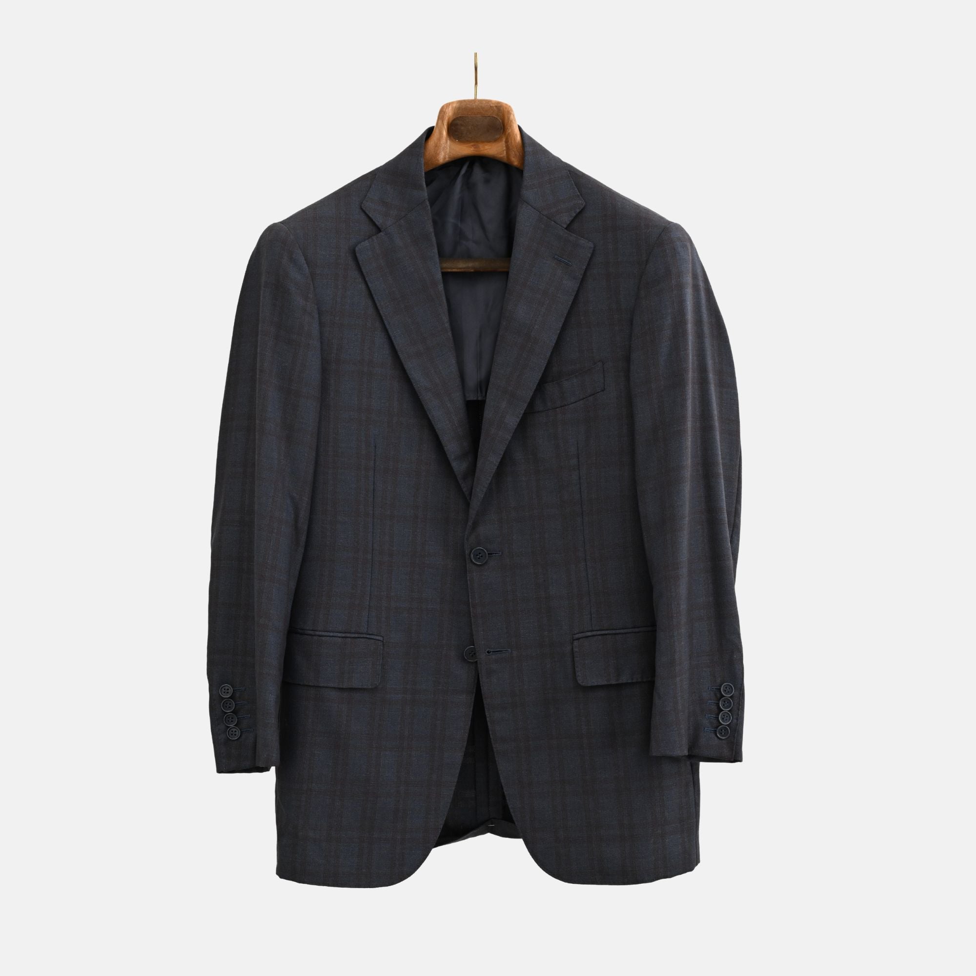 Blue/Bordeaux Blazer made of Wool