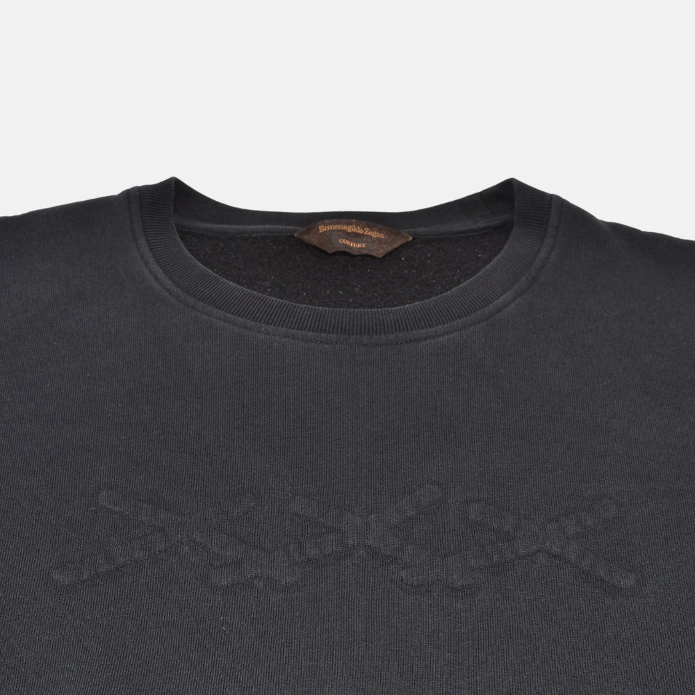 Black Sweater made of Cotton/Polyester (XL)