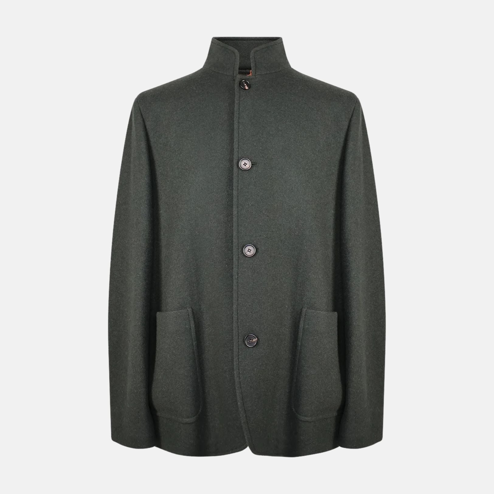 Loro Piana Green Spagna Cashmere Jacket