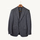 Charcoal Flannel Chalk Stripe Wool Suit (50)