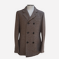 Brown Pea Coat made of Wool/Cashmere