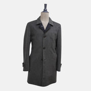 Grey/Navy Coat made of Cashmere (EU 50)