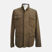 Olive Jacket made of Leather