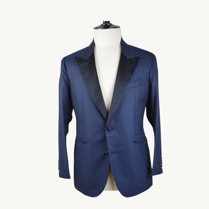 Navy Blue/Black Dinner Jacket (EU 48)