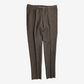Brown Pants made of Linen/Wool/Silk