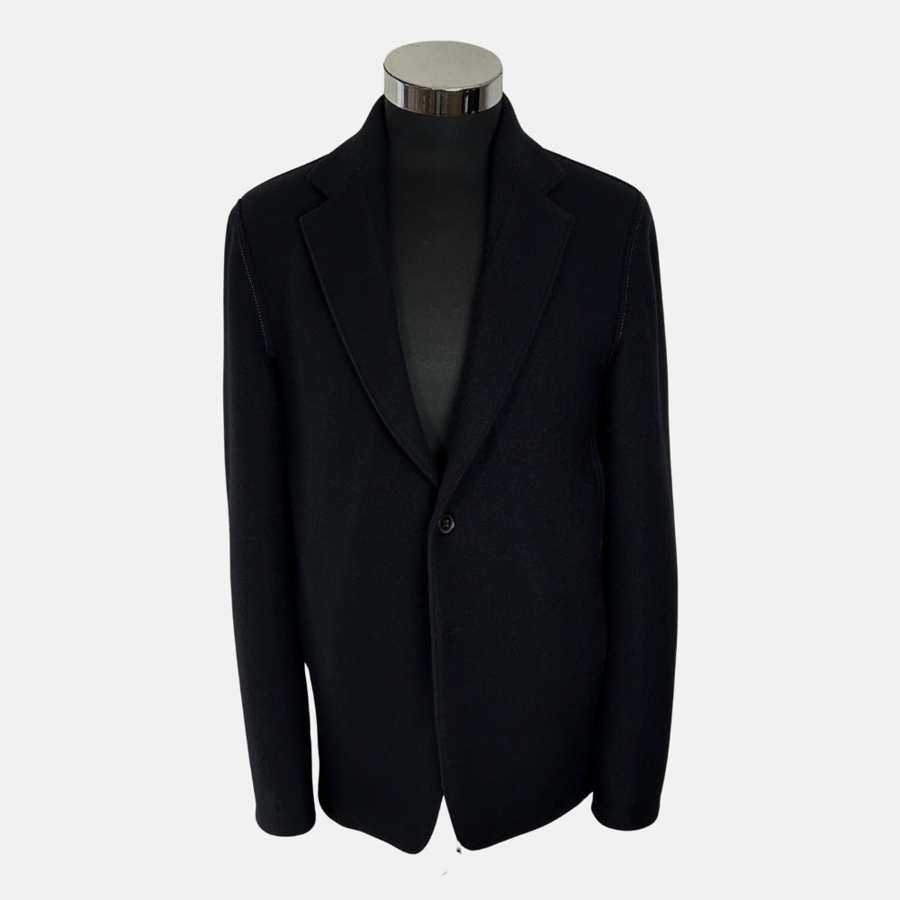 Black Jacket made of Wool/Cashmere (48)