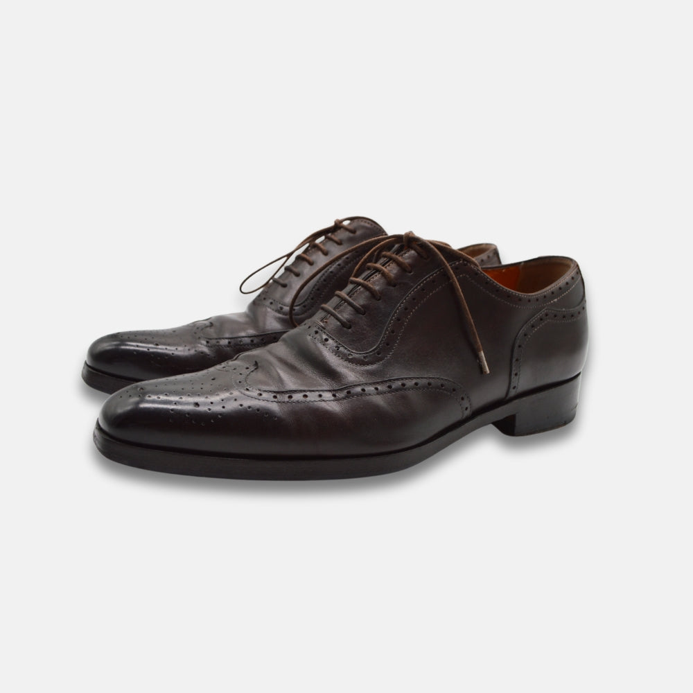 Brown Shoes made of Leather (EU 39,5)