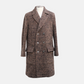 Brown Pea Coat made of Wool/Alpaca/Nylon