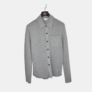Gray Cardigan made of Alpaca/Wool ( M )