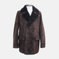 Brown Shearling Coat