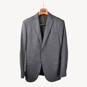 Grey Flannel Suit made of Wool (EU 48L)