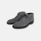 Gray Ankle Boots made of Suede