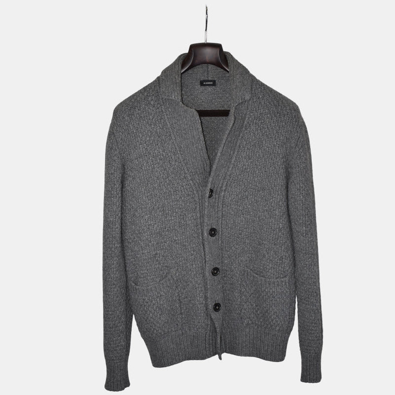 Gray Cardigan made of Wool (EU 48)
