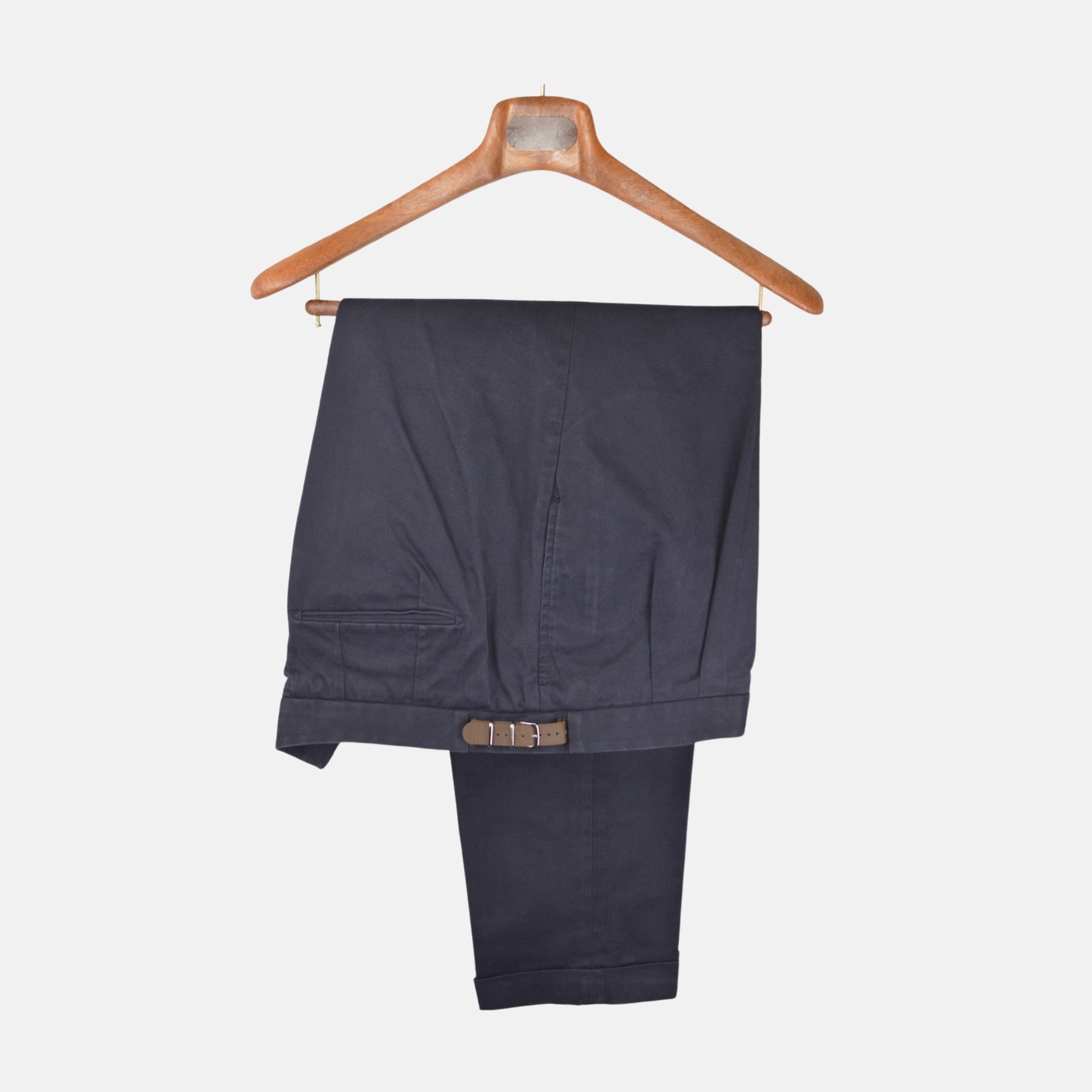 Navy Trousers made of Cotton (58)