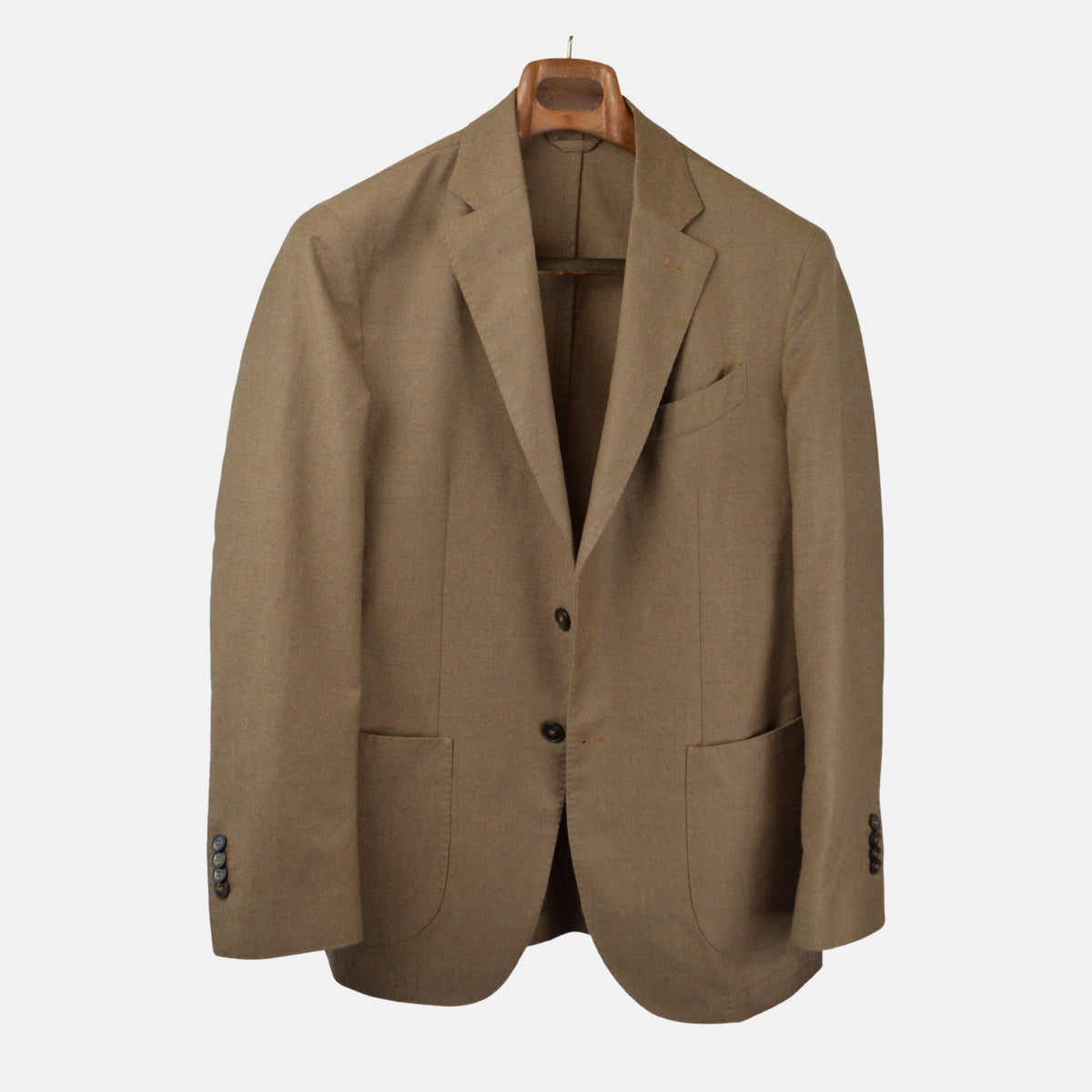 Brown Blazer made of Wool (EU 50)