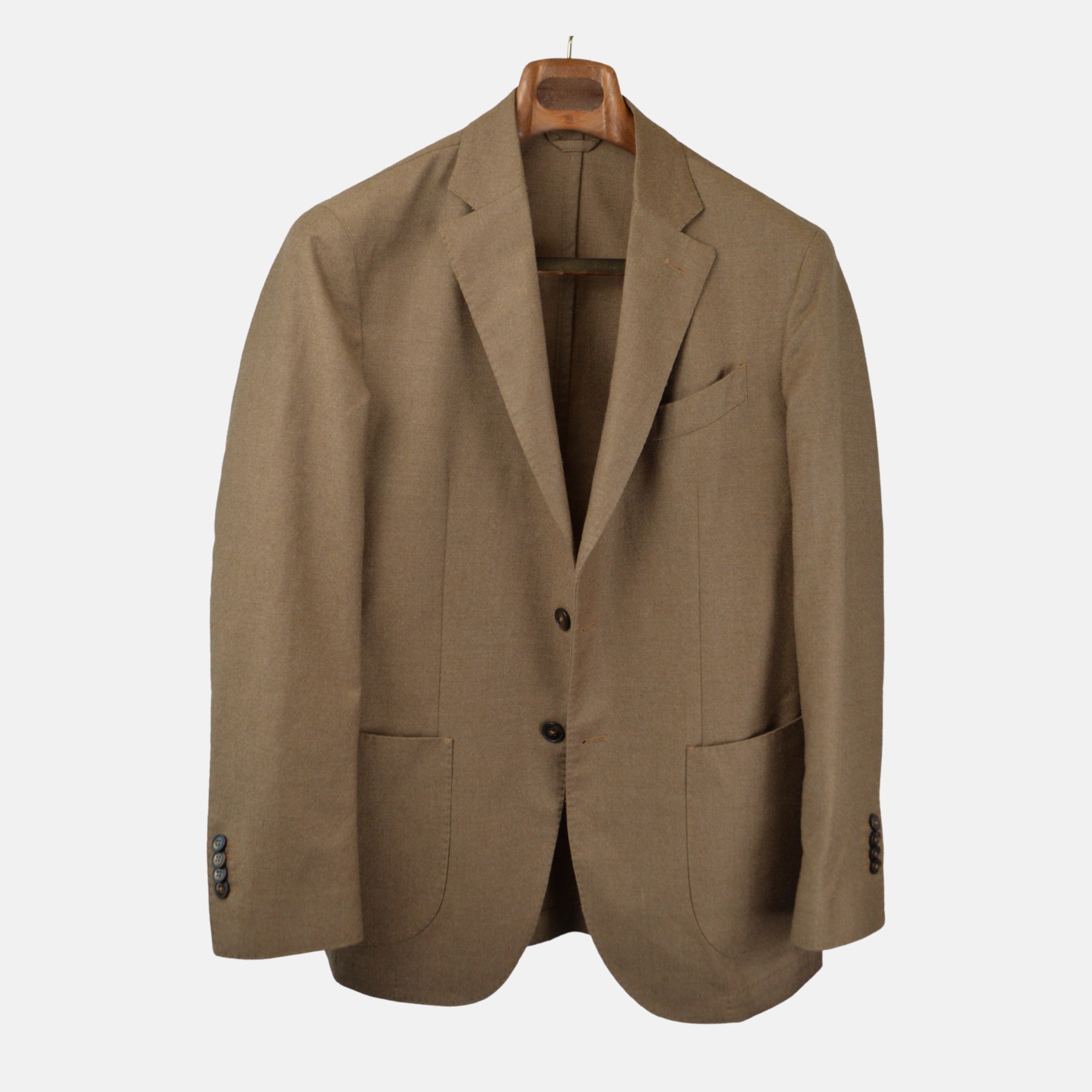 Brown Blazer made of Wool (50)