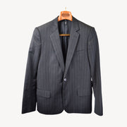 Charcoal Pinstripe Suit made of Wool (50)