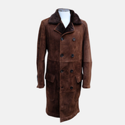 Brown Shearling Coat (M, L)