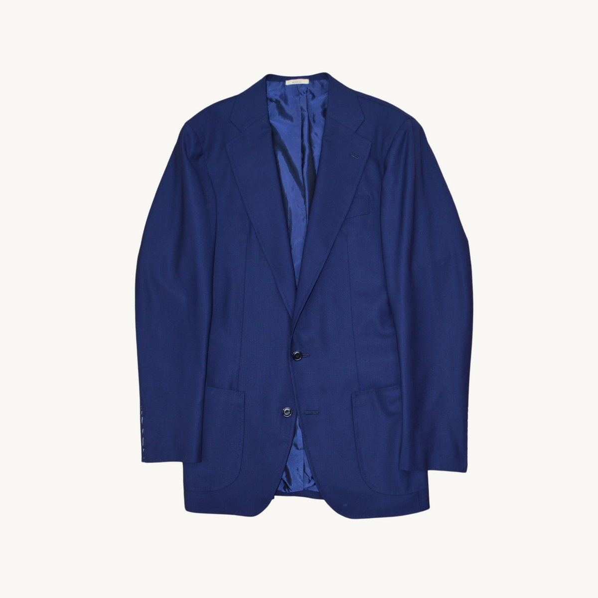 Navy Blue Blazer made of Wool (EU 50L)