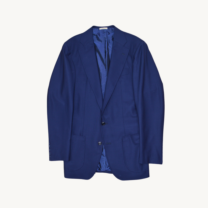 Navy Blue Blazer made of Wool (EU 50L)
