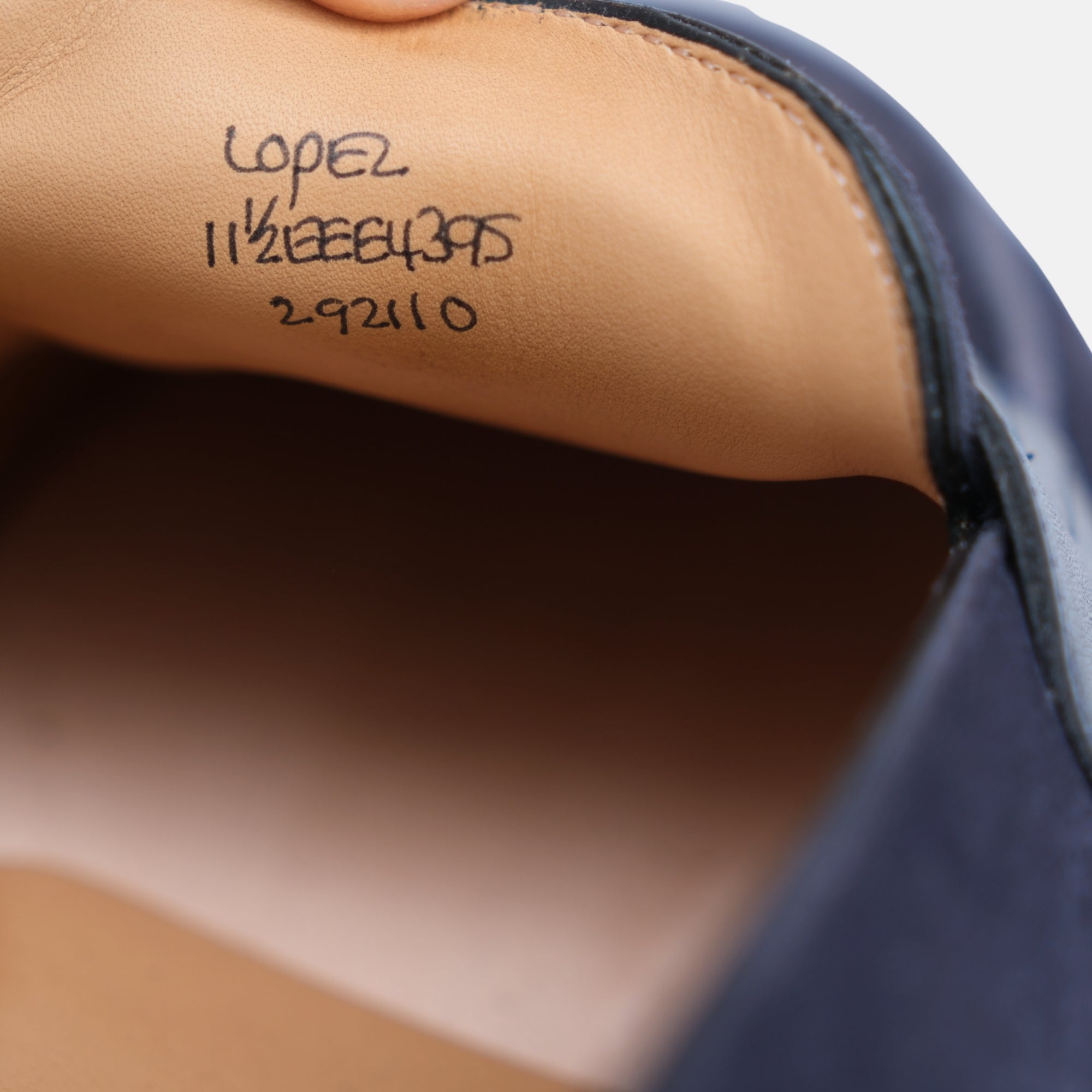 Navy Suede Loafers (EU 46.5)