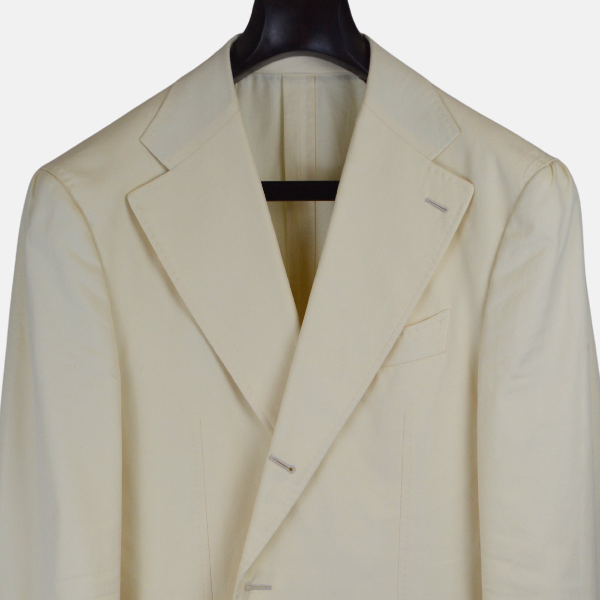 Creme Suit made of Cotton (EU 54)