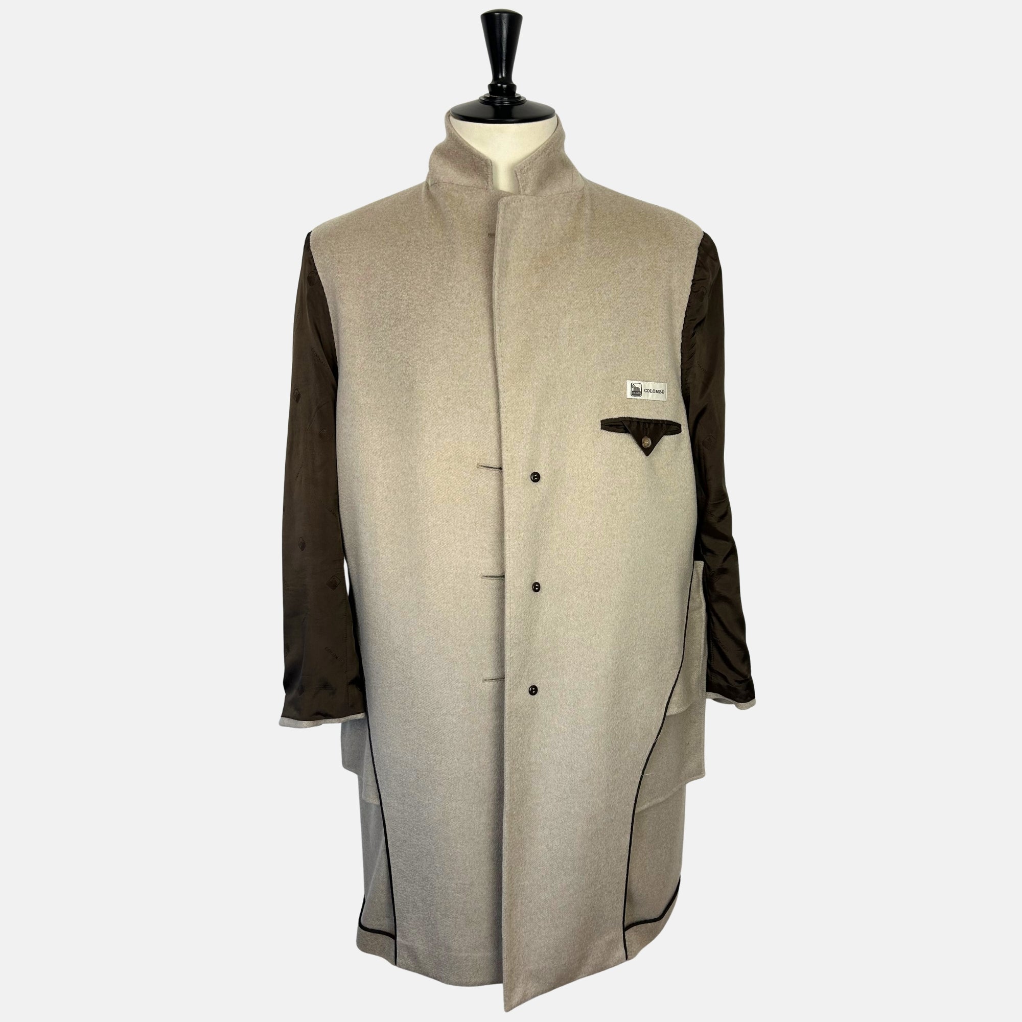 Sand Coat made of Cashmere/Castorino (EU 58)