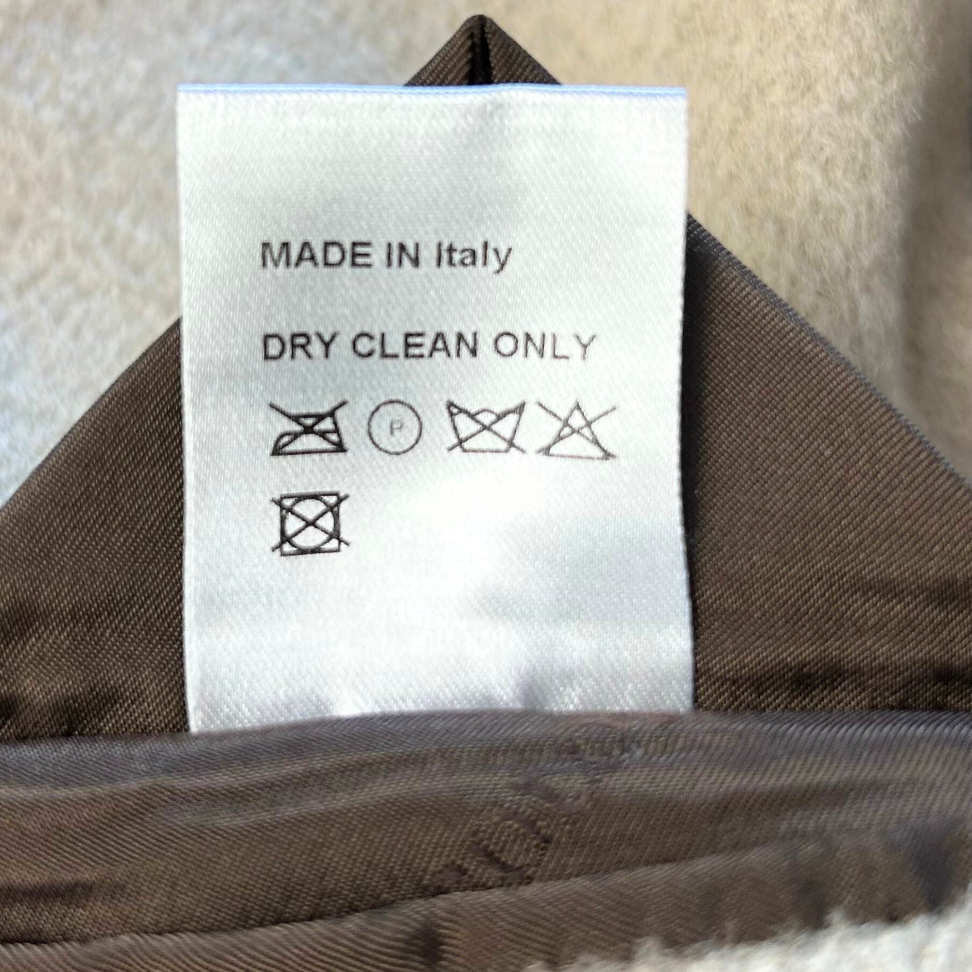 Sand Coat made of Cashmere/Castorino (EU 58)