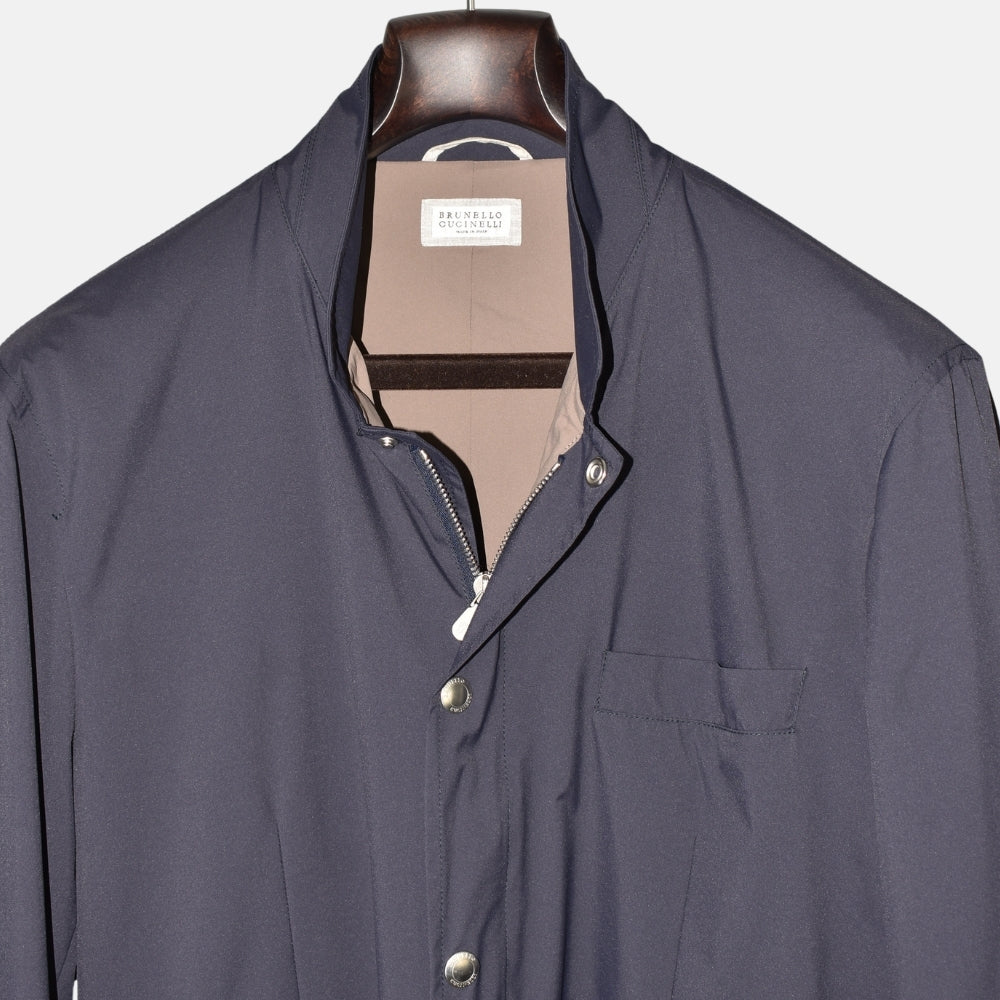 Marineblaue Softshell-Jacke (EU 54)