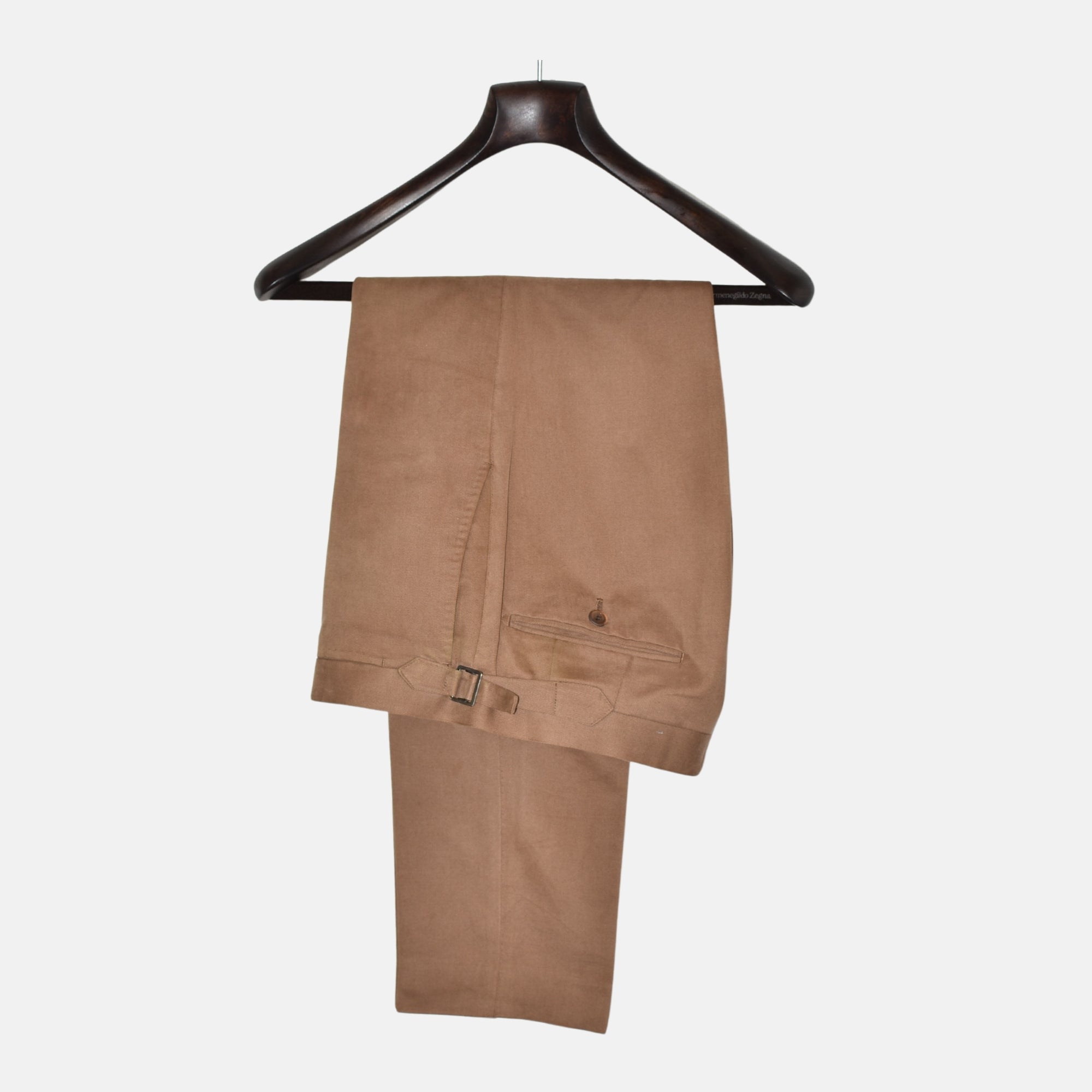 Brown Trousers made of Cotton (EU 48)