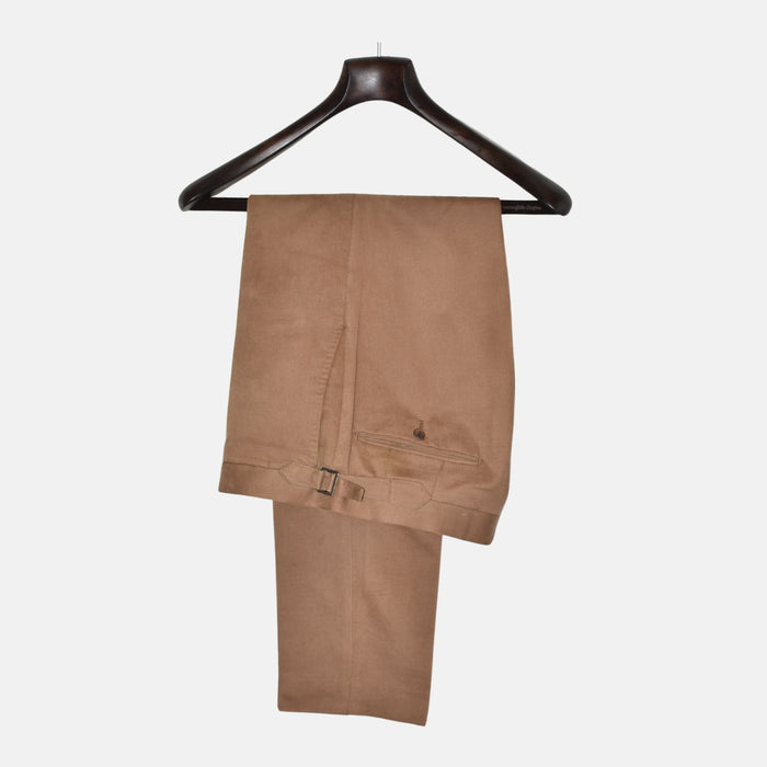 Braune Hose aus Baumwolle (EU 48)