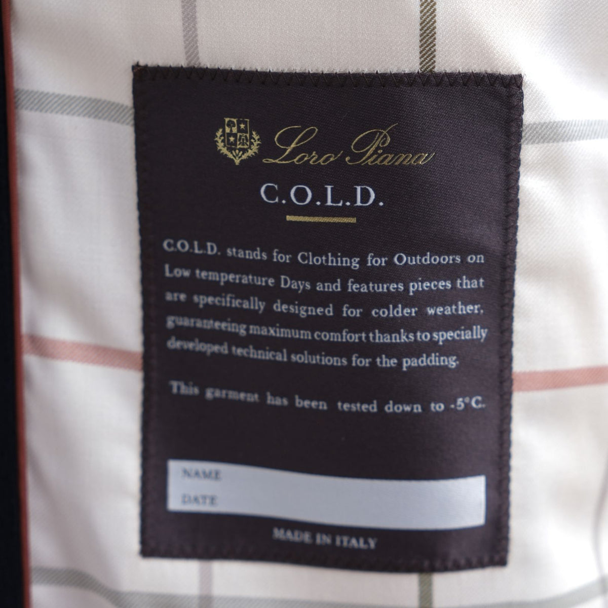 Loro Piana C.O.L.D. Fillmore Cashmere Puffer Coat Navy (L)