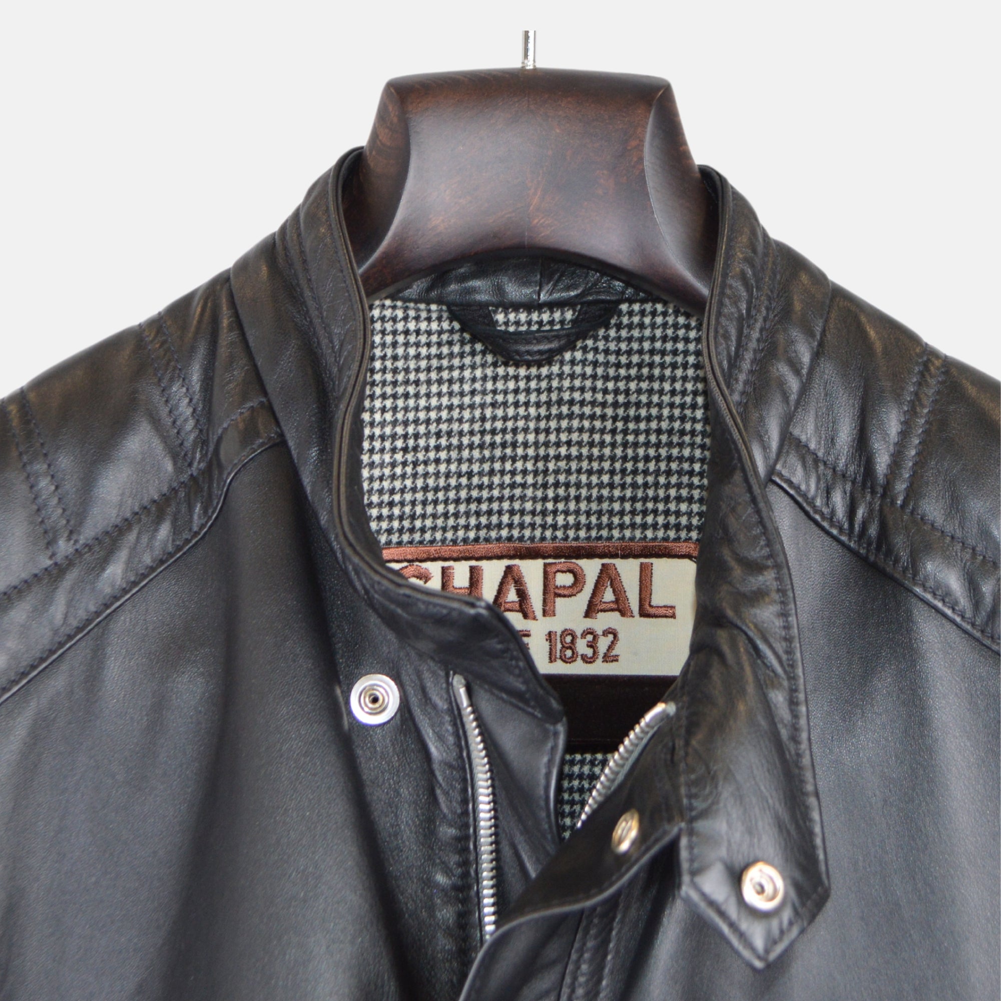 Black Jacket made of Leather (S)