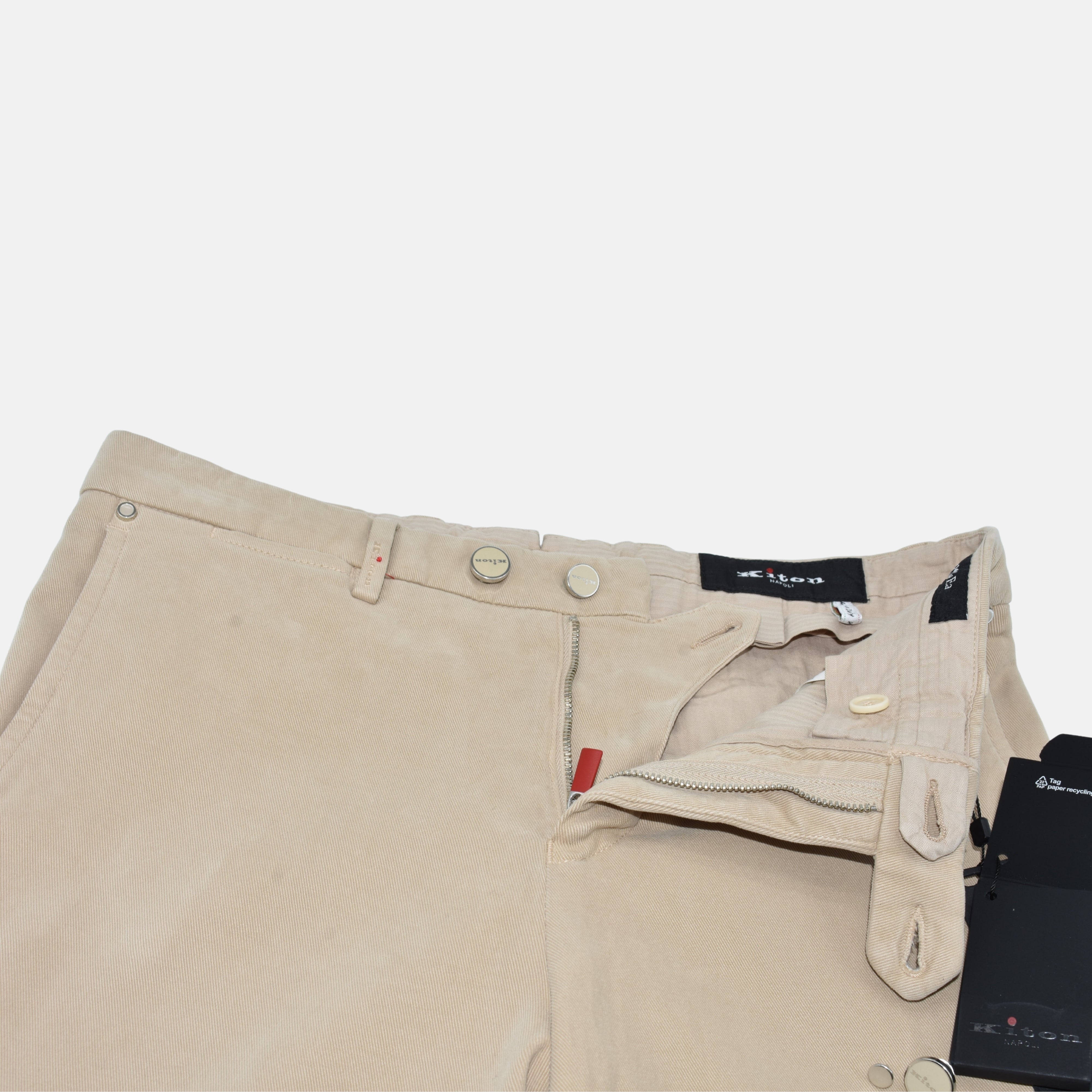Beige Chino Pants made of Cotton (EU 46, EU 48)