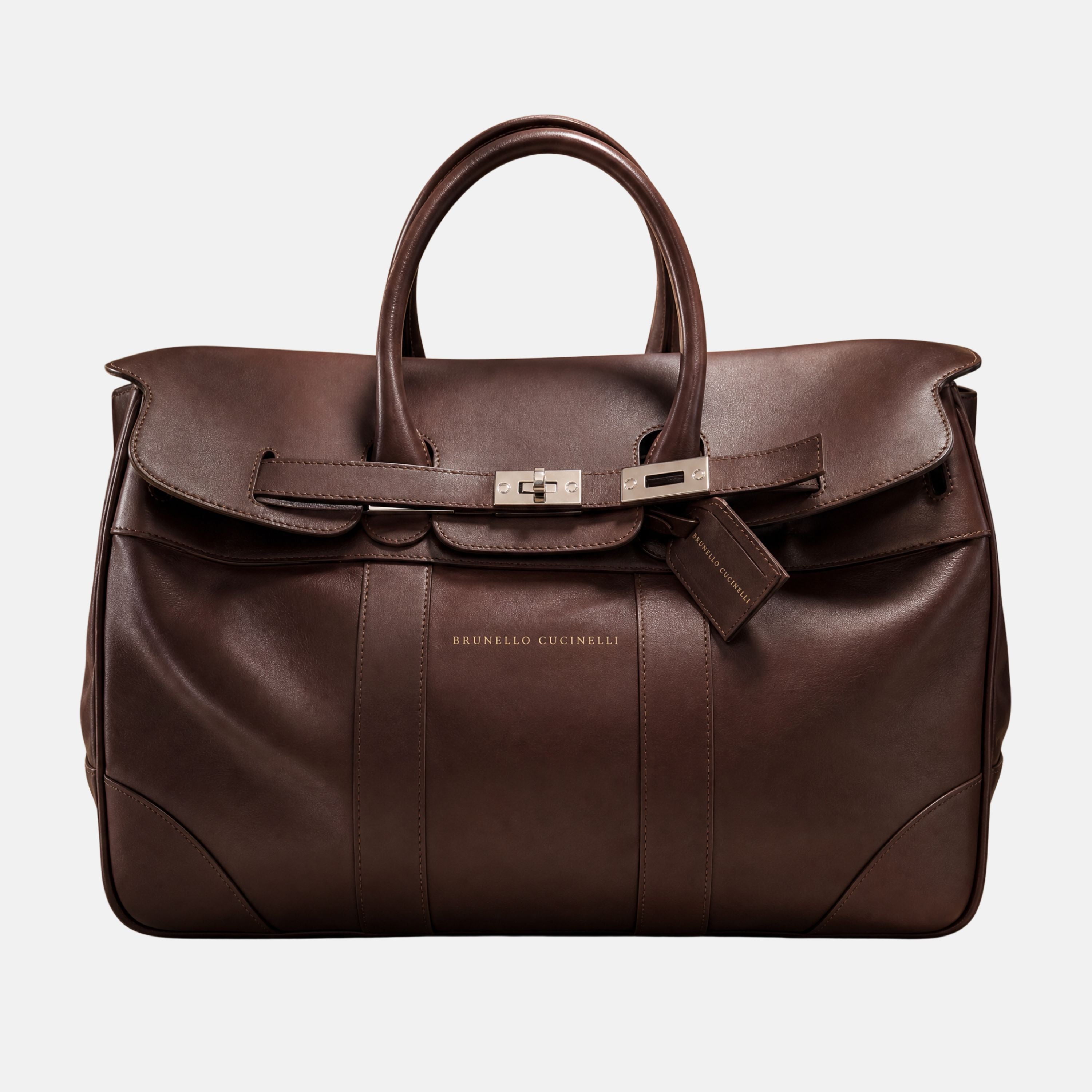 Brown Traveller Leather Bag