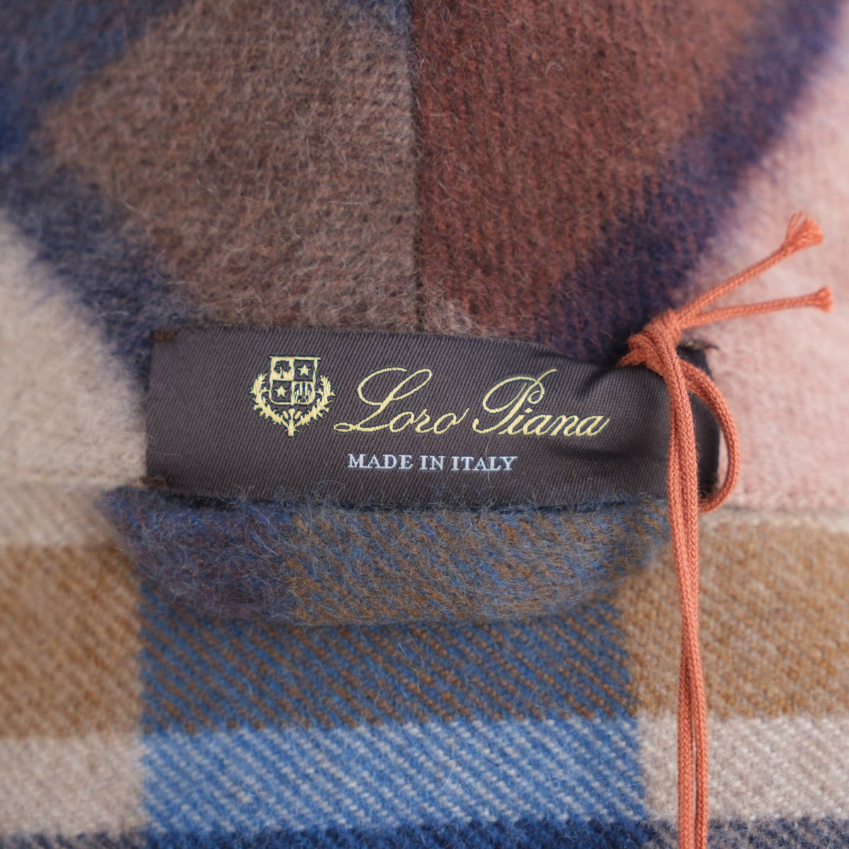 Loro Piana Multicoloured Checkered Coat made of Cashmere (S/L) – pre-owned | Sanpetuna
