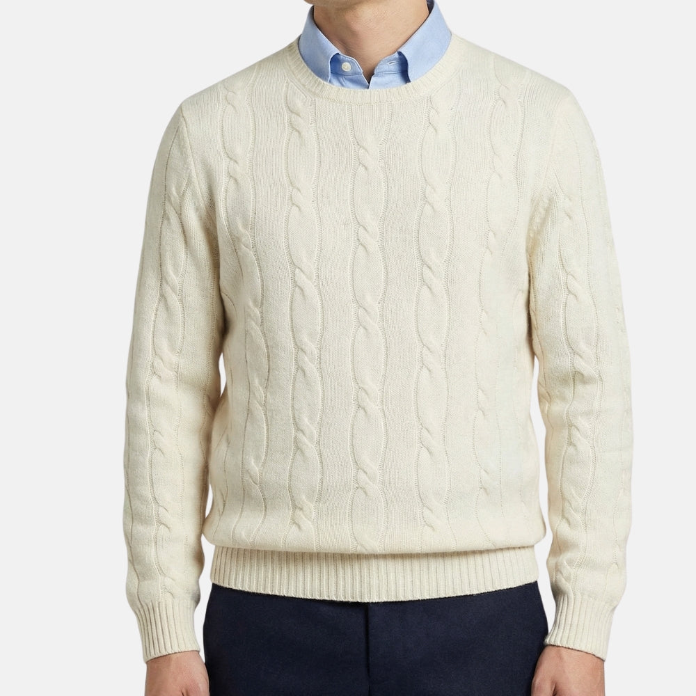 Offwhite Cashmere Sweater (EU 48)