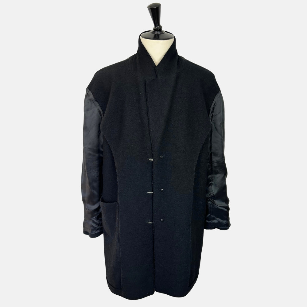 Black Coat made of Wool (EU 50)
