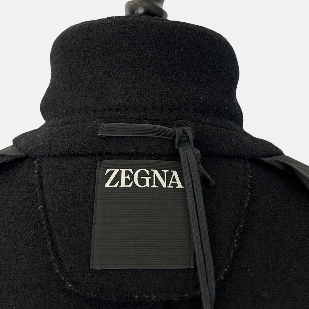 Black Coat made of Wool (EU 50)