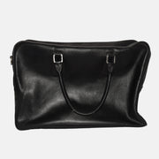 Black Briefcase made of Leather