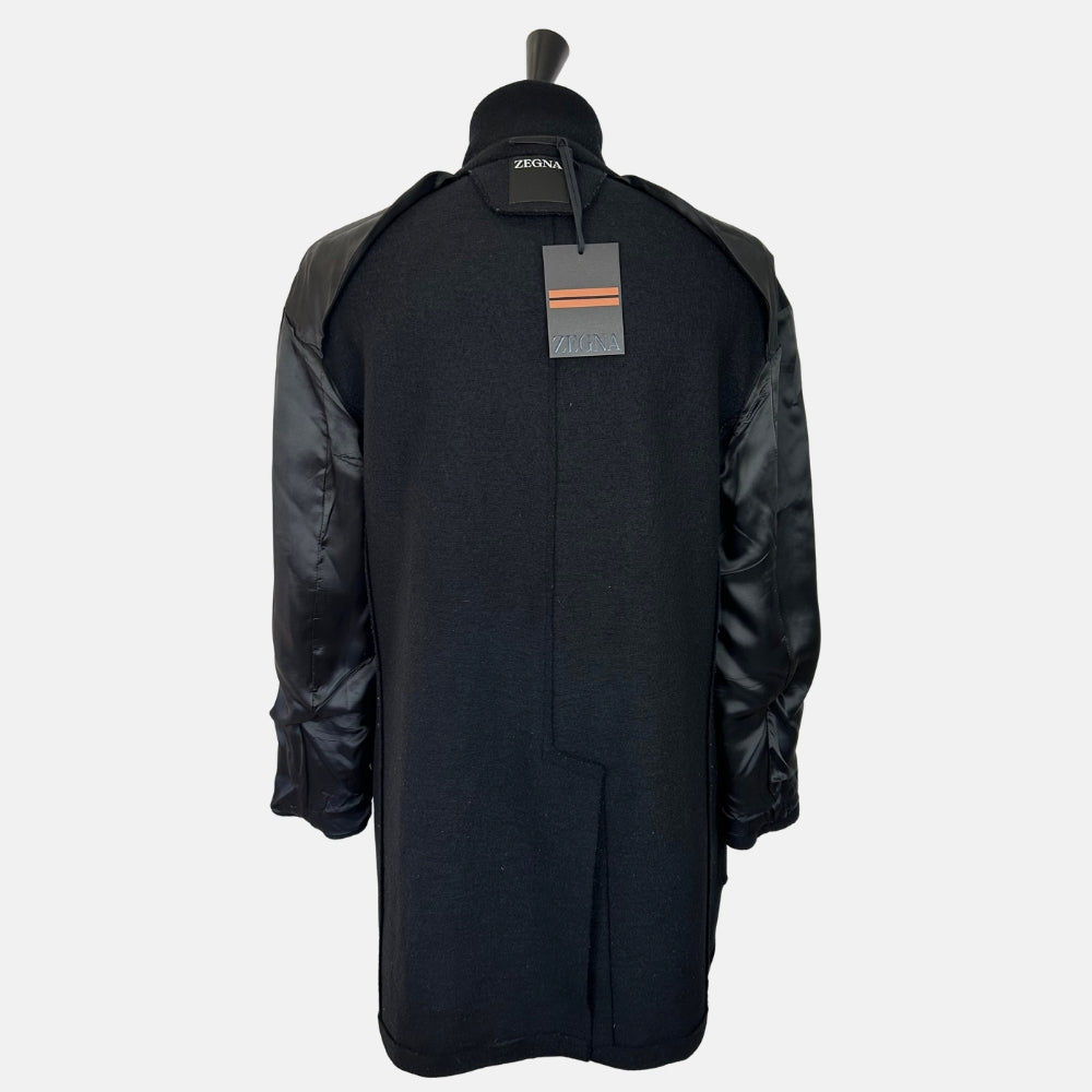 Black Coat made of Wool (EU 50)