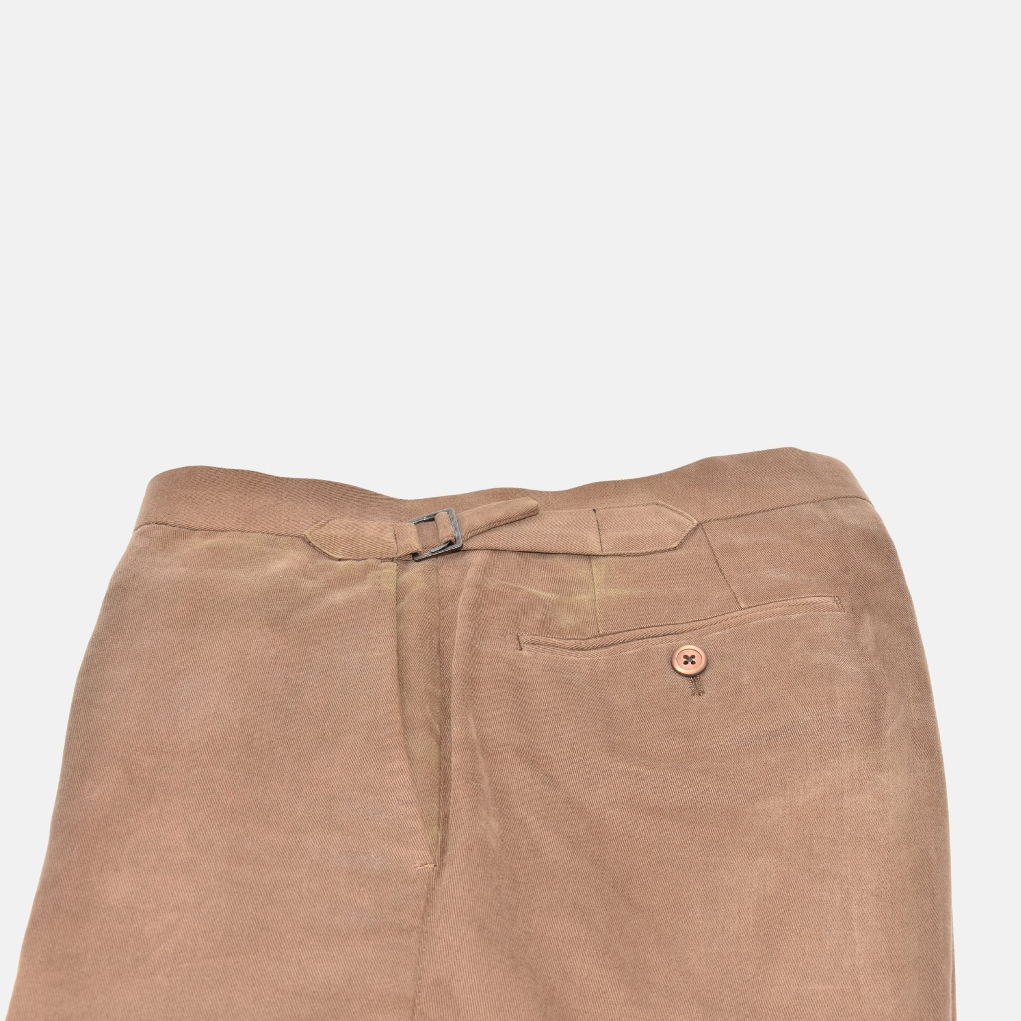 Brown Trousers made of Cotton (EU 48)