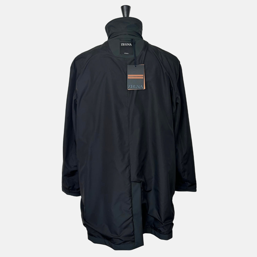 Black Raincoat made of Poyester (EU 54)