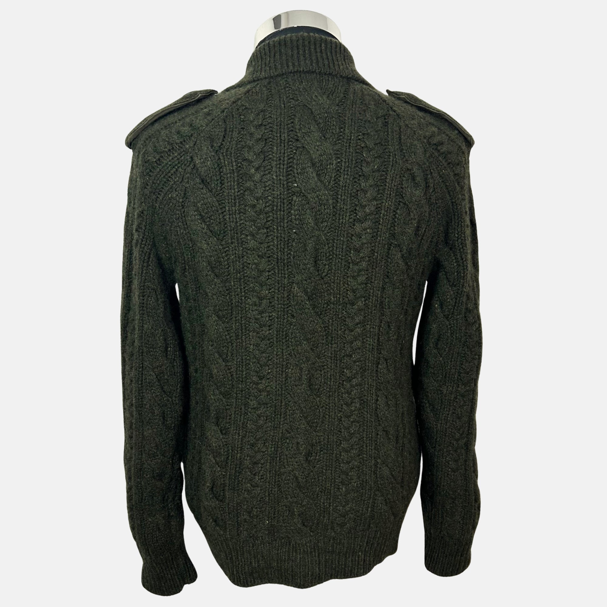 Green Cardigan made of Cashmere (S)