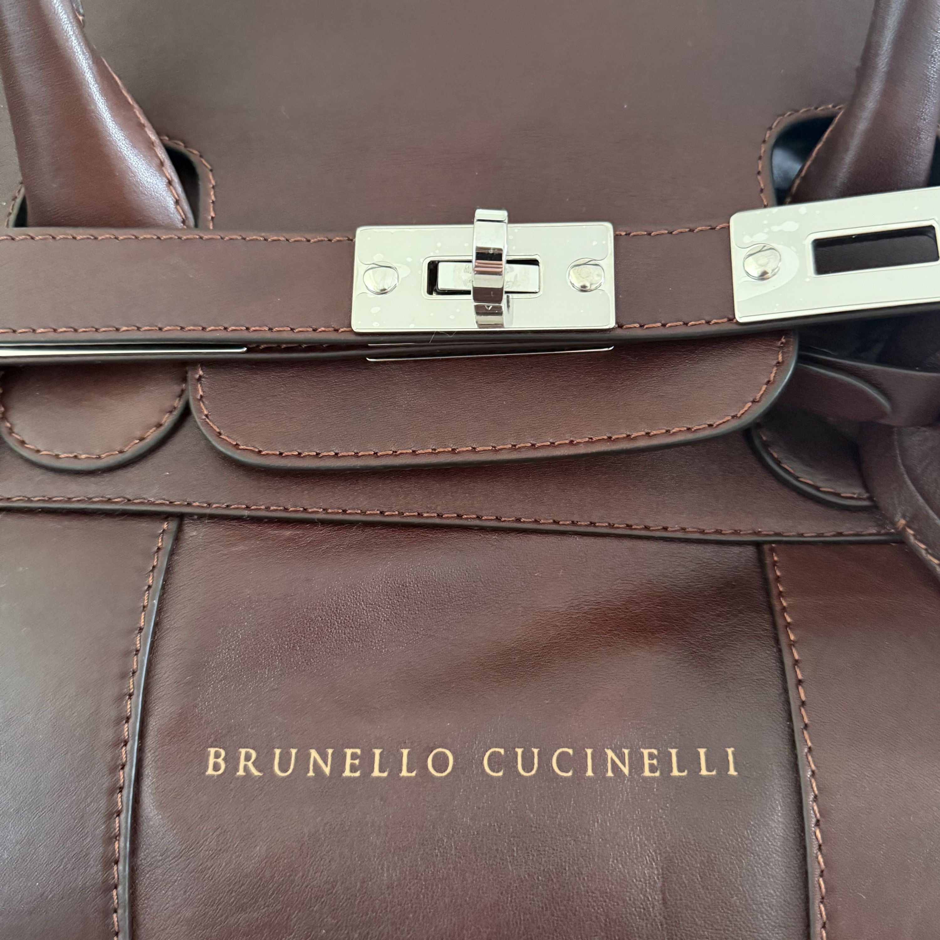 Brown Traveller Leather Bag