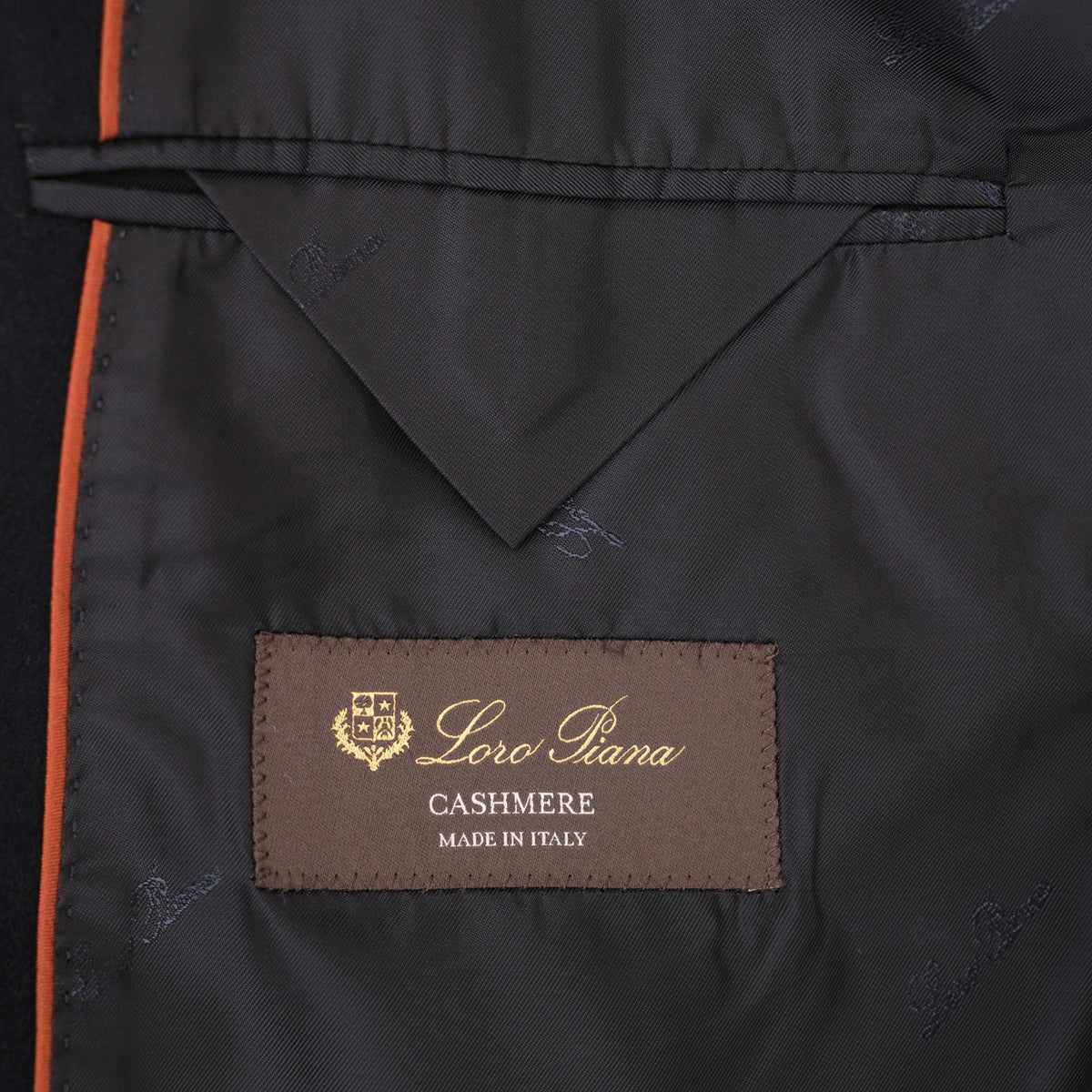 Navy Double Breasted Blazer made of Baby Cashmere (EU 52)