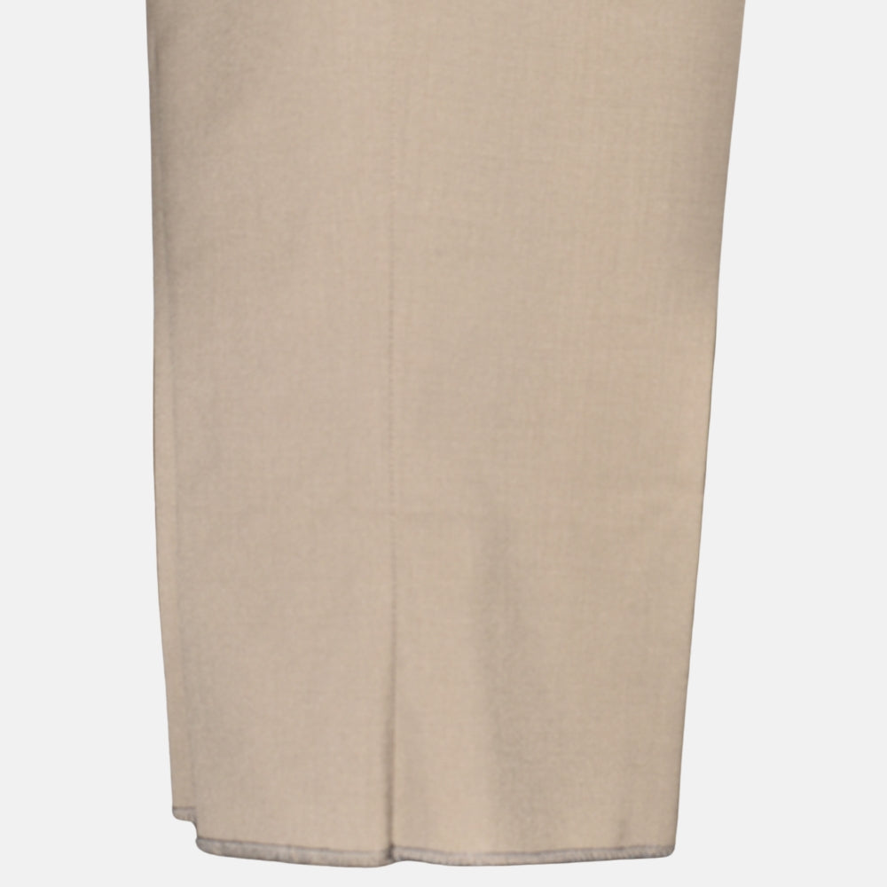 Light Olive Suit made of Virgin Wool (EU 54)