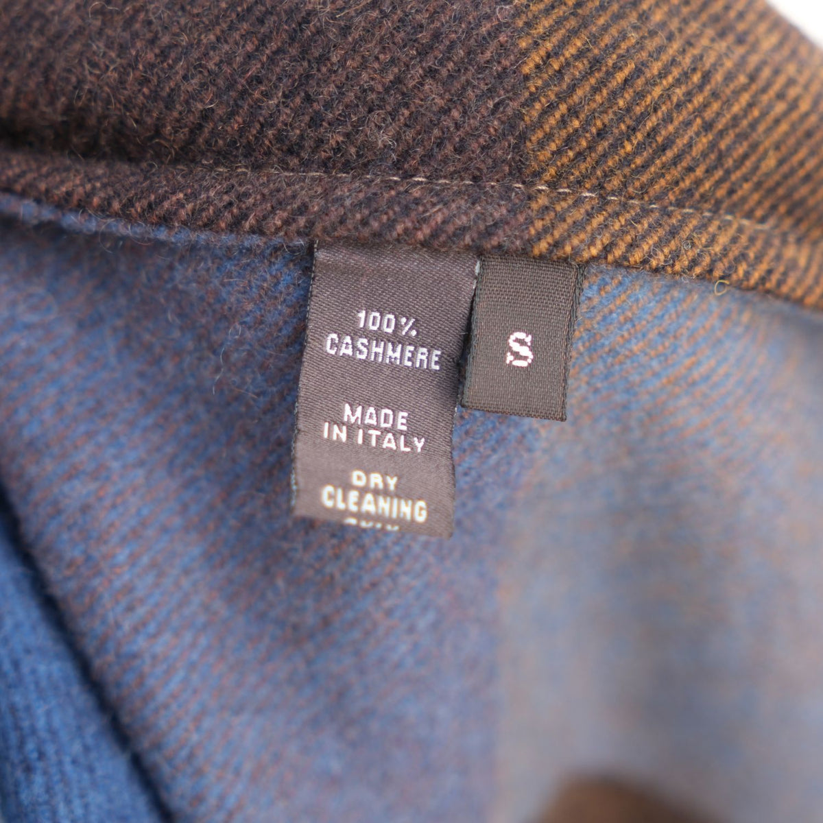 Loro Piana Multicoloured Checkered Coat made of Cashmere (S/L) – pre-owned | Sanpetuna