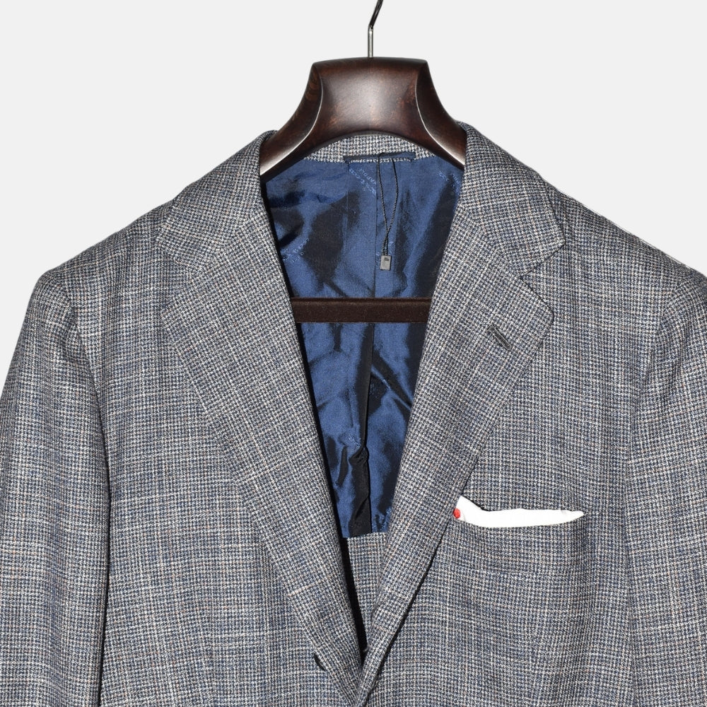 Multicolored Blazer made of Cashmere/Wool/Silk/Linen (EU 50)