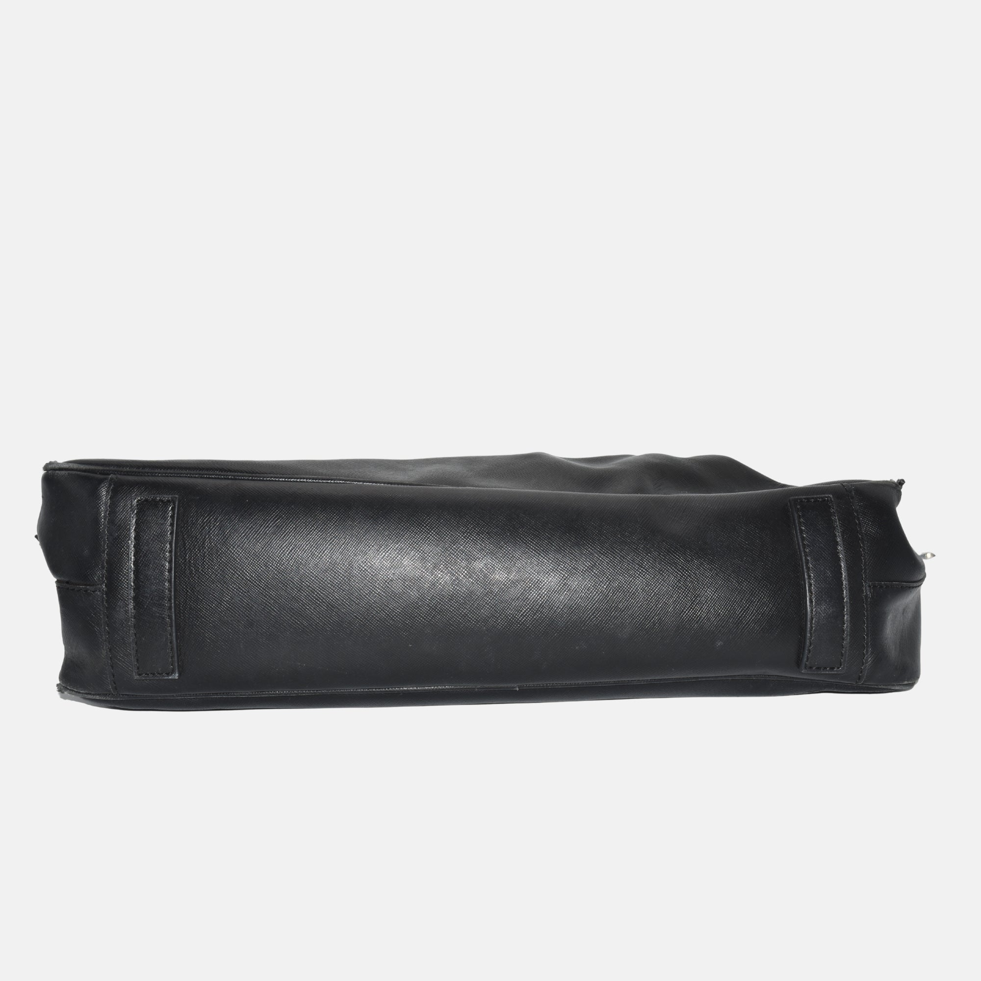 Black Briefcase made of Leather